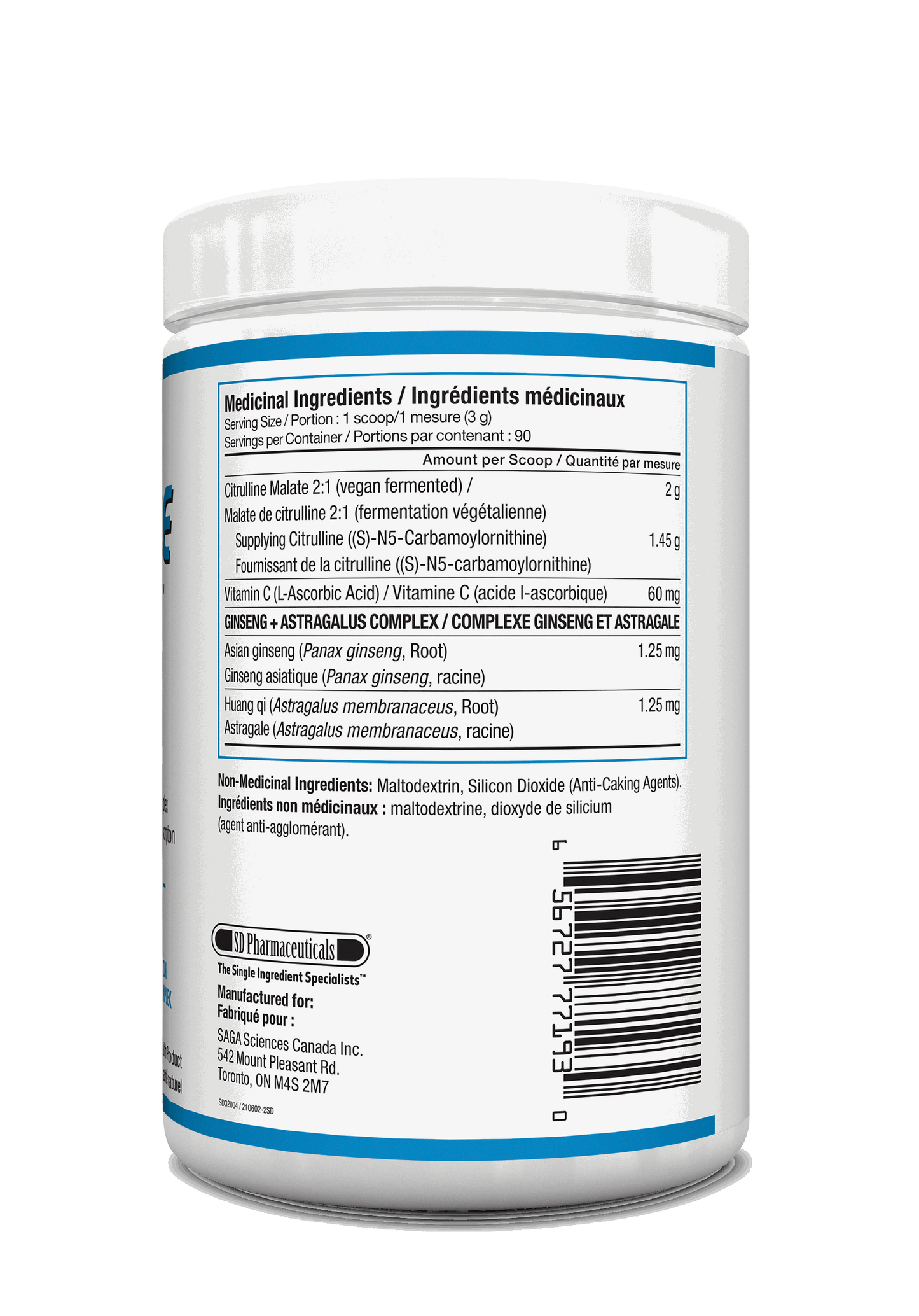 CITRULLINE MALATE 2000 - SD Pharmaceuticals