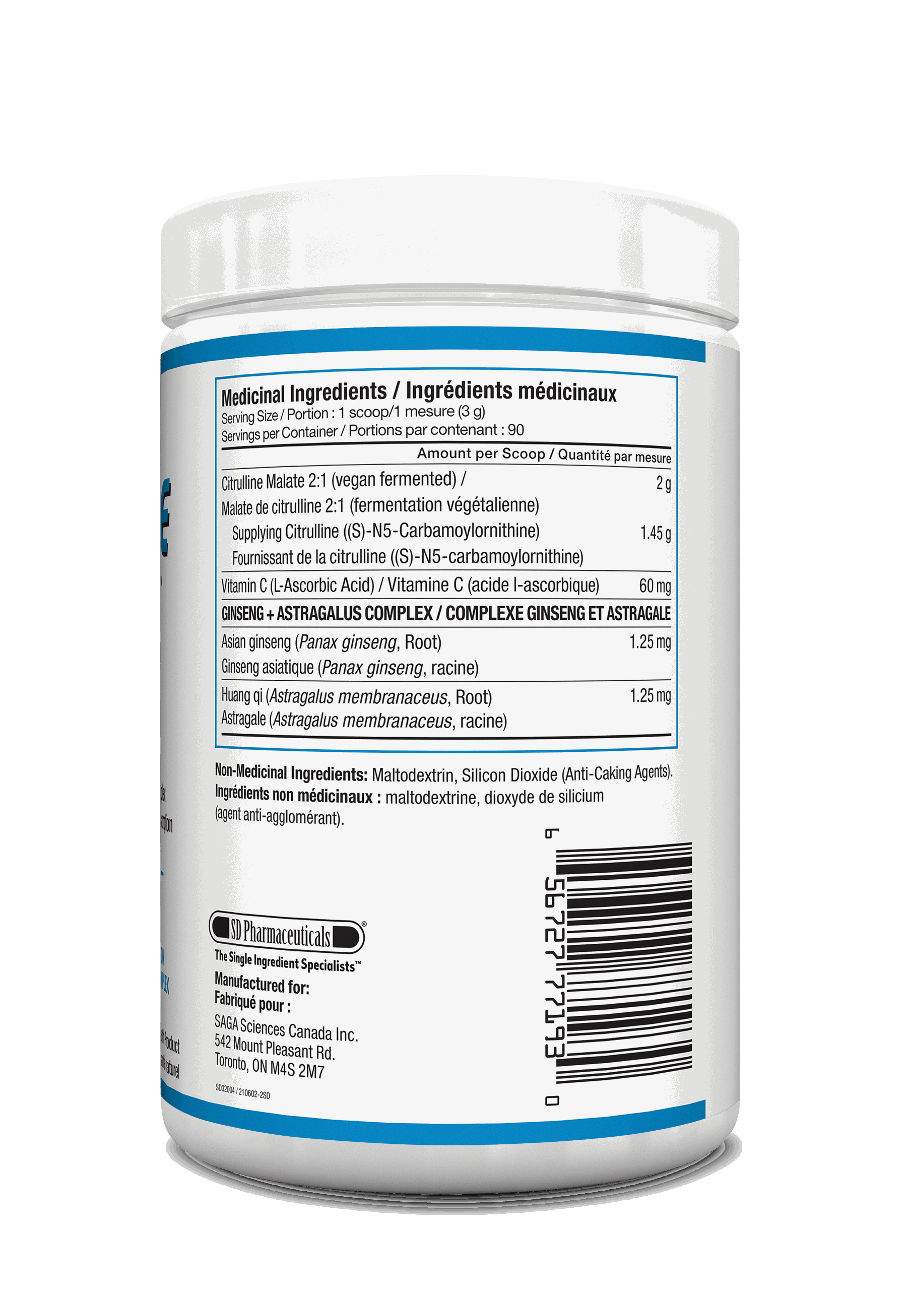 CITRULLINE MALATE 2000 - SD Pharmaceuticals