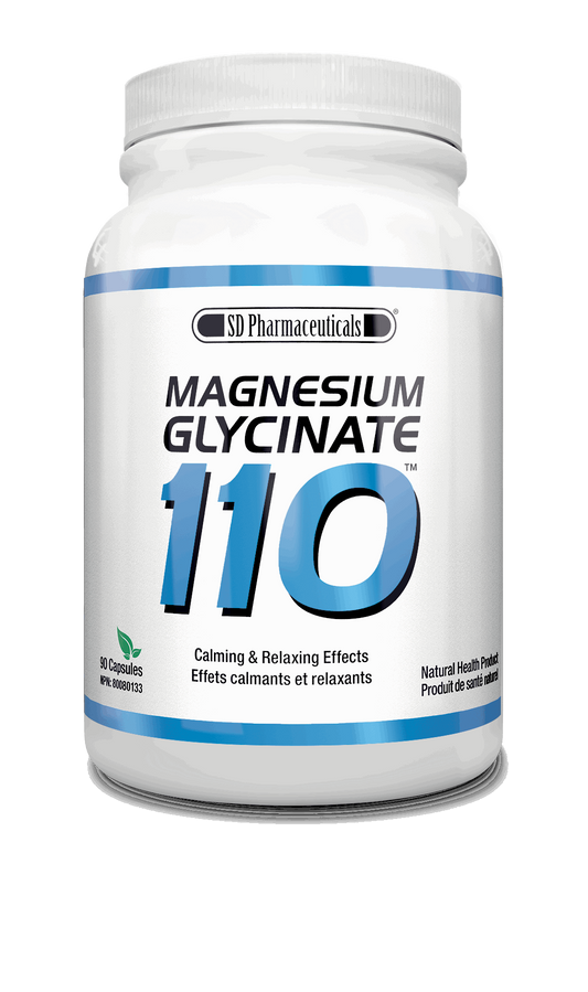 MAGNESIUM GLYCINATE 110 - 90CT - CAN - SD Pharmaceuticals